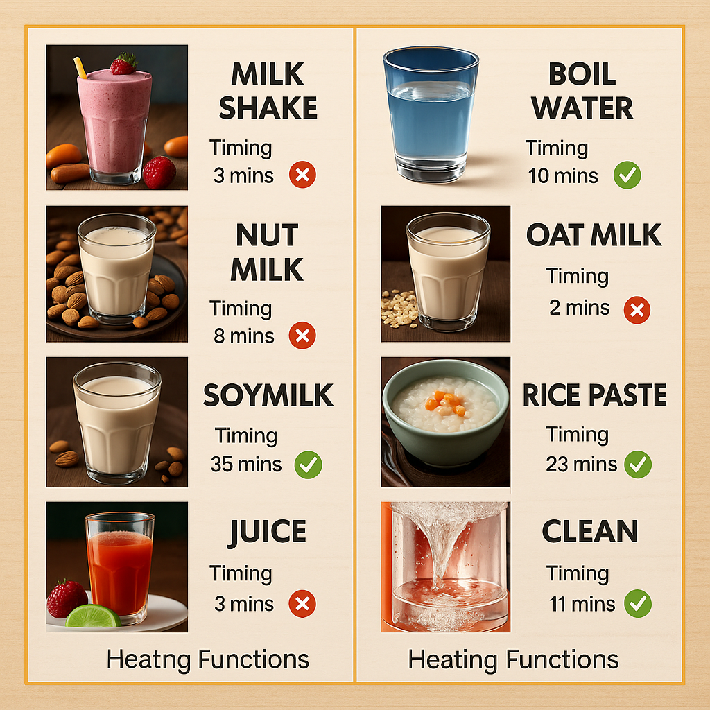 HealthyPour™ Nut Milk Maker Machine, 8in1 Soy Milk Maker for Homemade Milkshake/Almond/Oat/Rice, 10 Blades Automatic Electric Blender Machine With Delay Start/Boil Water/Self Clean, Easy to Use